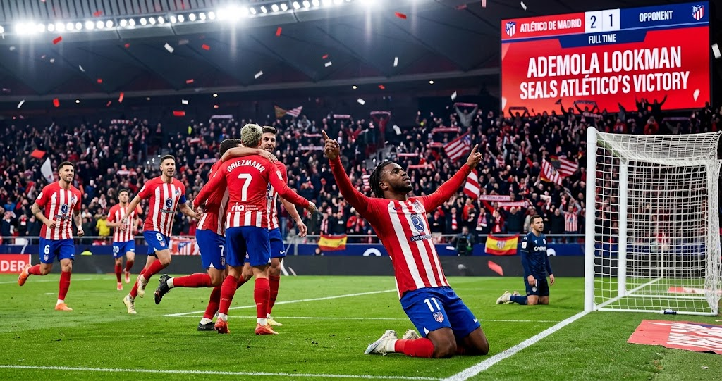 Ademola Lookman Seals Atlético's Victory