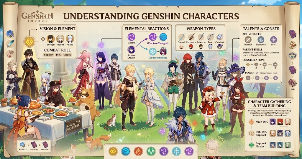 Understanding Genshin Characters
