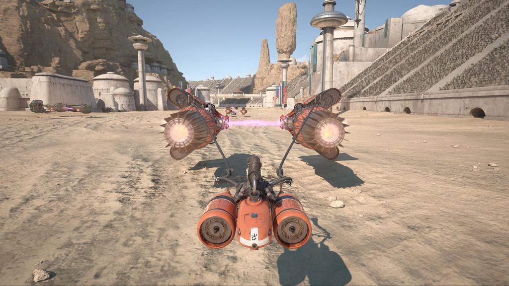 Star Wars Galactic Racer Gameplay Features
