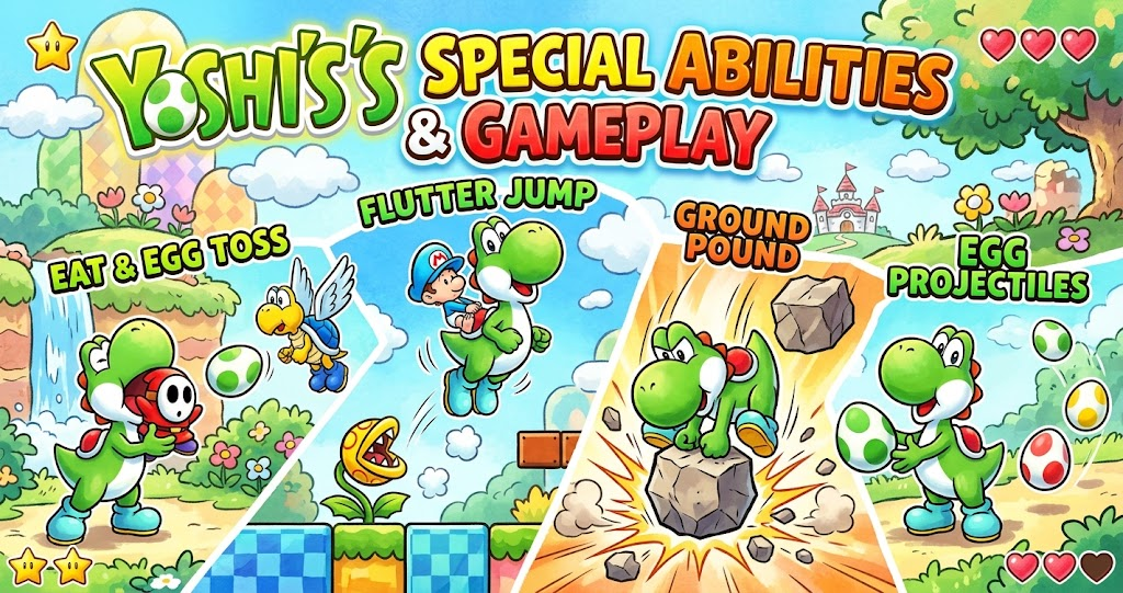 Yoshi's Special Abilities and Gameplay