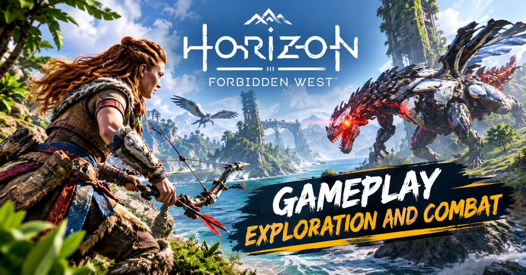 Horizon Forbidden West Gameplay Exploration and Combat