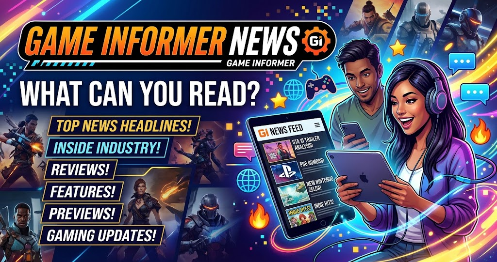 Game Informer News What Can You Read?