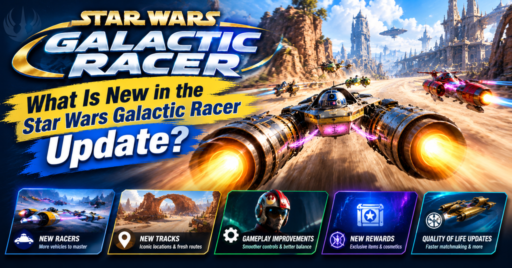 What Is New in the Star Wars Galactic Racer Update?