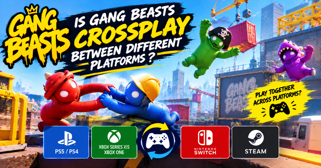 Is Gang Beasts Crossplay Between Different Platforms?
