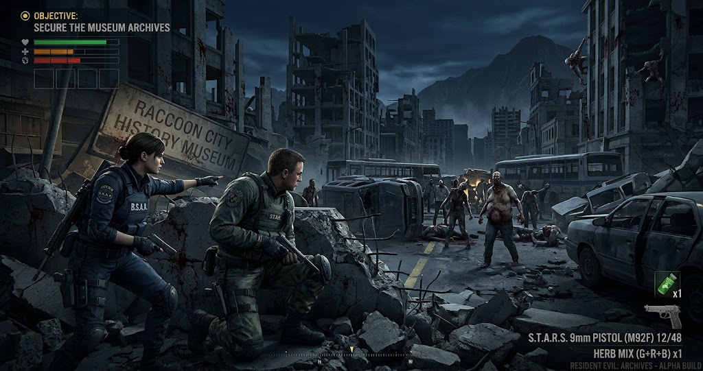 Resident Evil Requiem Gameplay Horror Meets Action