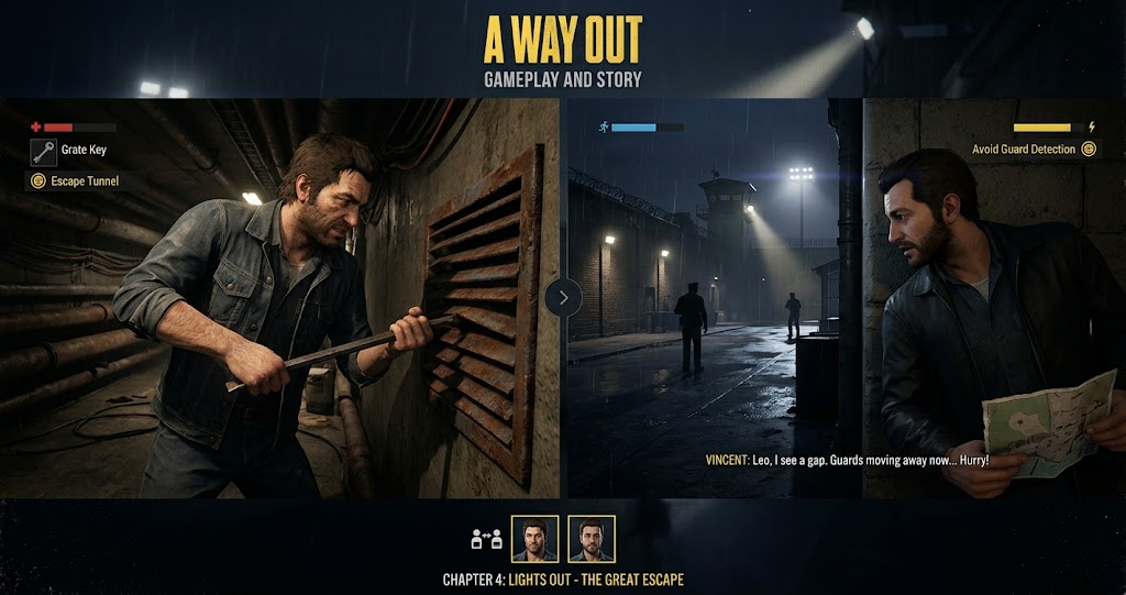 A Way Out Gameplay and Story