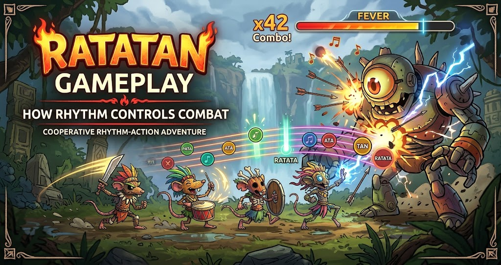 Ratatan Gameplay How Rhythm Controls Combat