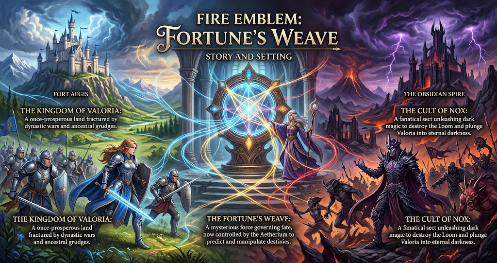 Fire Emblem Fortune's Weave Story and Setting