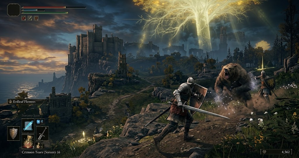 Elden Ring Gameplay and Exploration