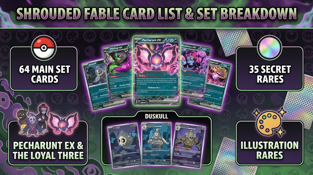 Shrouded Fable Card List and Set Breakdown