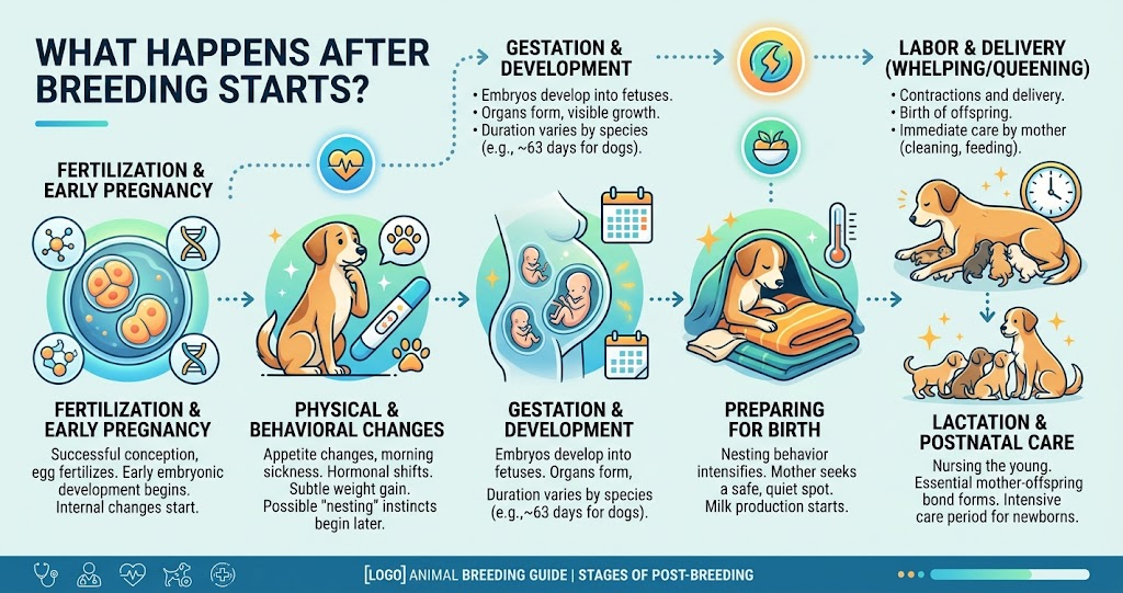 What Happens After Breeding Starts?